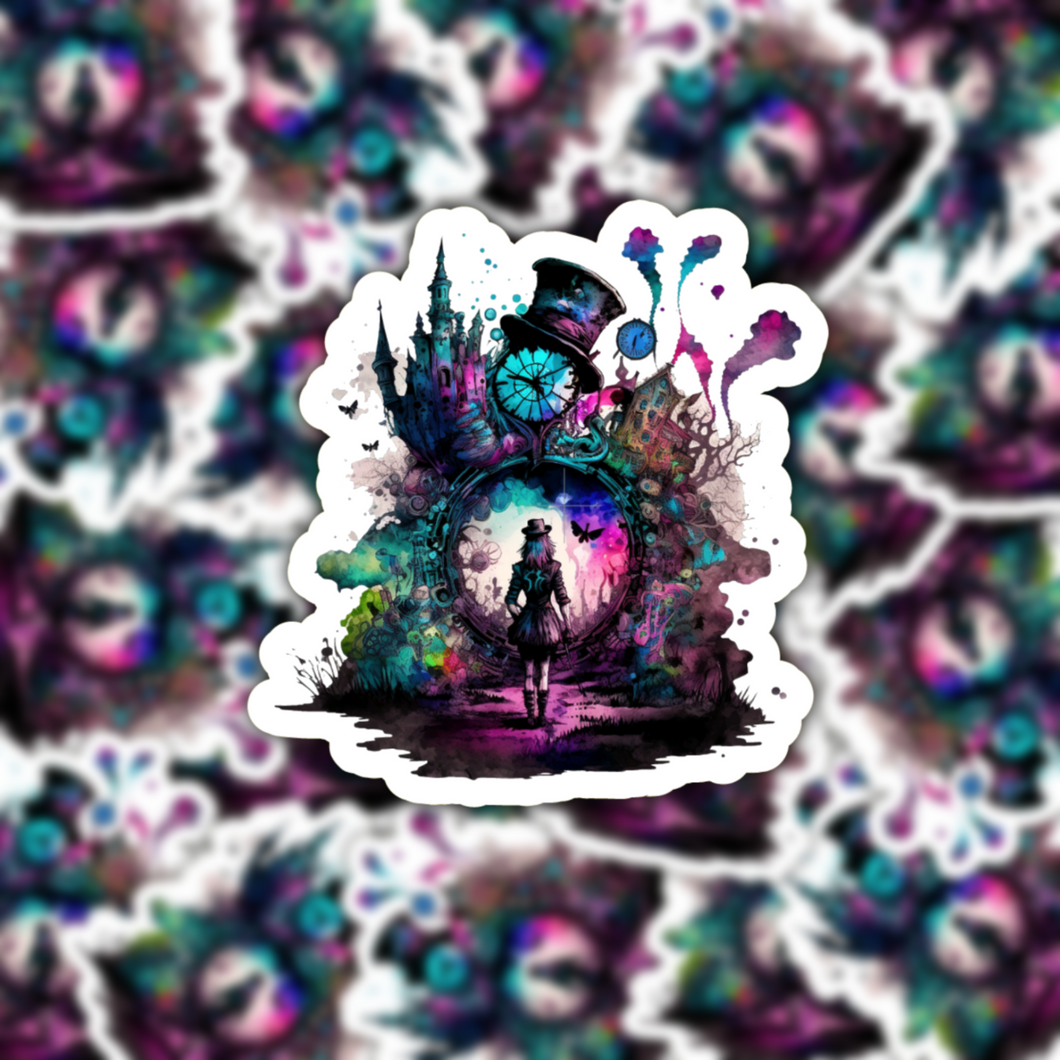 Dark Wonderland Sticker